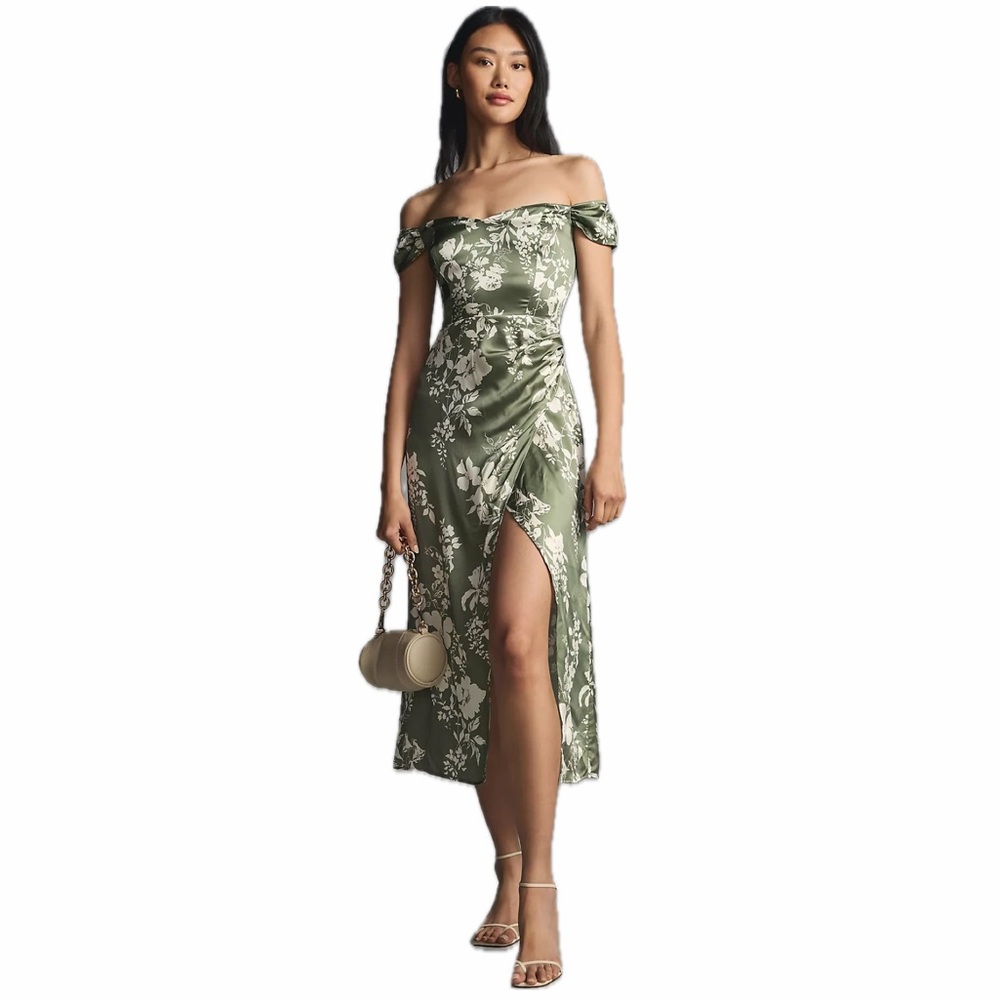 Reformation “Genesis Silk Dress”